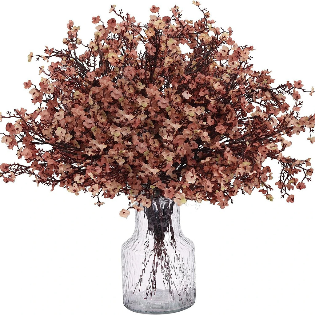 Artificial Baby's Breath Silk Flowers – 5/10 Pcs Bouquet Set Artificial Flowers Babs
