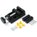 57mm Mini Bench Vise Clamp – Adjustable Drill Press Table DIY Tool Mini Bench Vise Babs Black