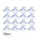 20pcs Car Window Sunshade Suction Cup Hooks – PVC Loop Design Car Suction Cup Hooks Babs 20pcs