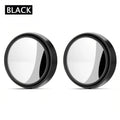 360° HD Blind Spot Car Rearview Mirrors – 2-Piece Set Blind Spot Mirror Babs black