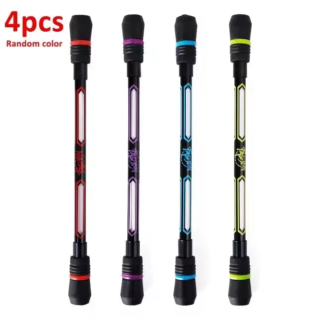 Spinning Trick Pen Set – Rotating Finger Roll Pen for All Ages Spinning Trick Pen Babs 4P(RC)
