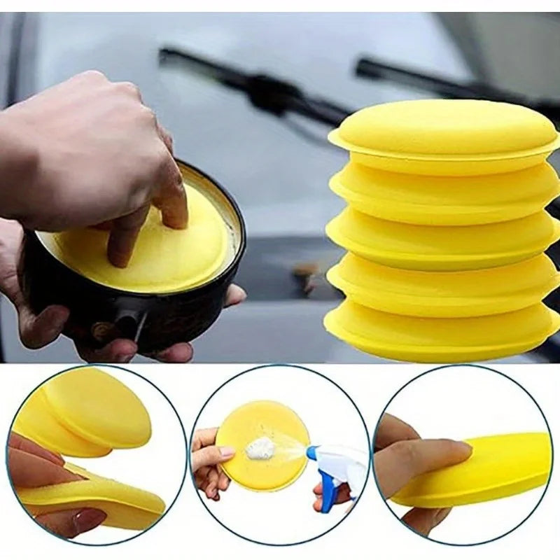 3-Pack Car Wax Foam Applicator Pads | Detailing Sponges Car Detailing Sponges Babs
