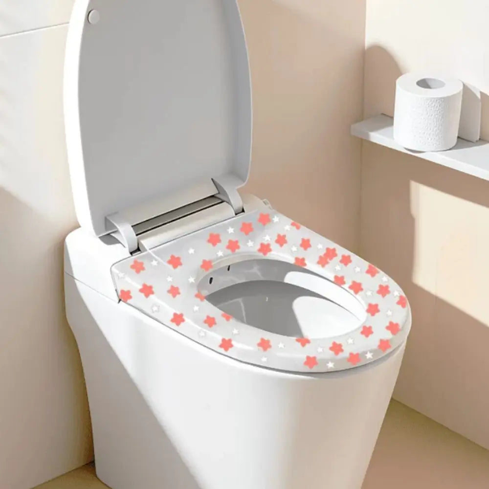 Disposable Adhesive Toilet Seat Covers – Waterproof, 133 Pcs Disposable Seat Covers Babs