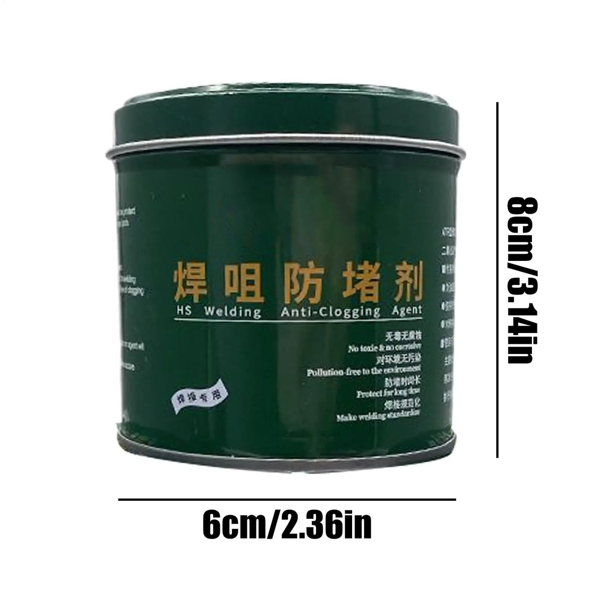 200g TIG/MIG Welding Nozzle Anti-Clog Gel – Spatter Protection Welding Nozzle Gel Babs