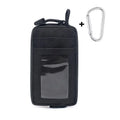 Tactical Waterproof Wallet Card & Key Holder Waist Pouch Tactical Wallet Pouch Babs black