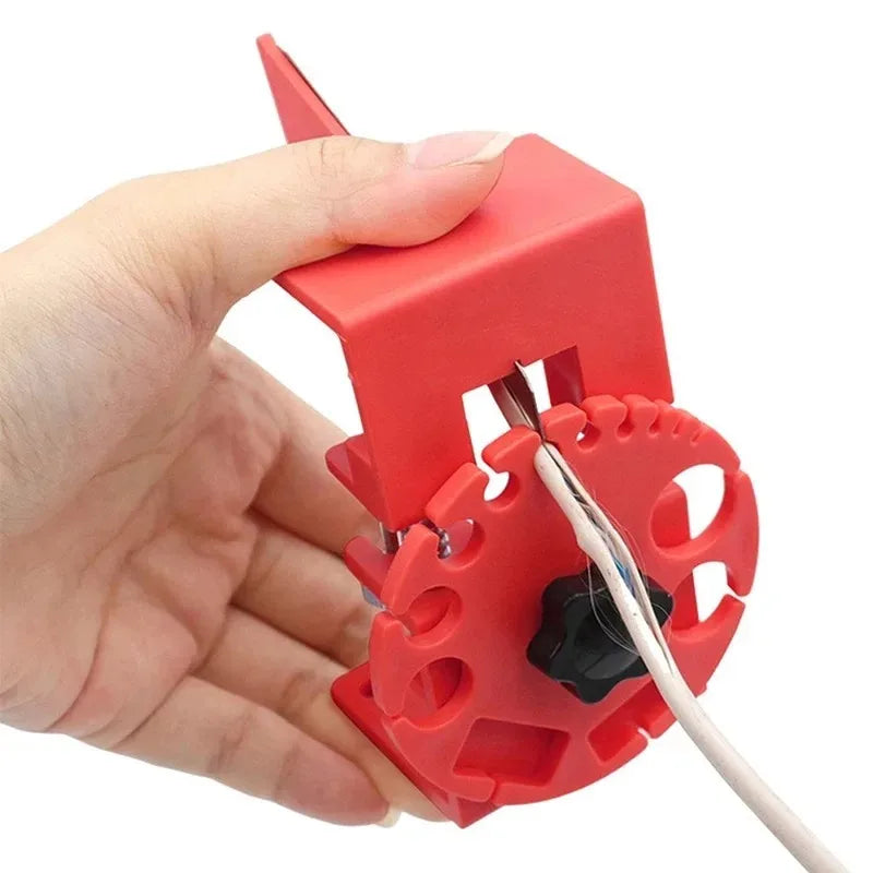 Adjustable Handheld Wire Stripper – 24 AWG to 0 AWG Cable Tool Wire Stripper Tool Babs