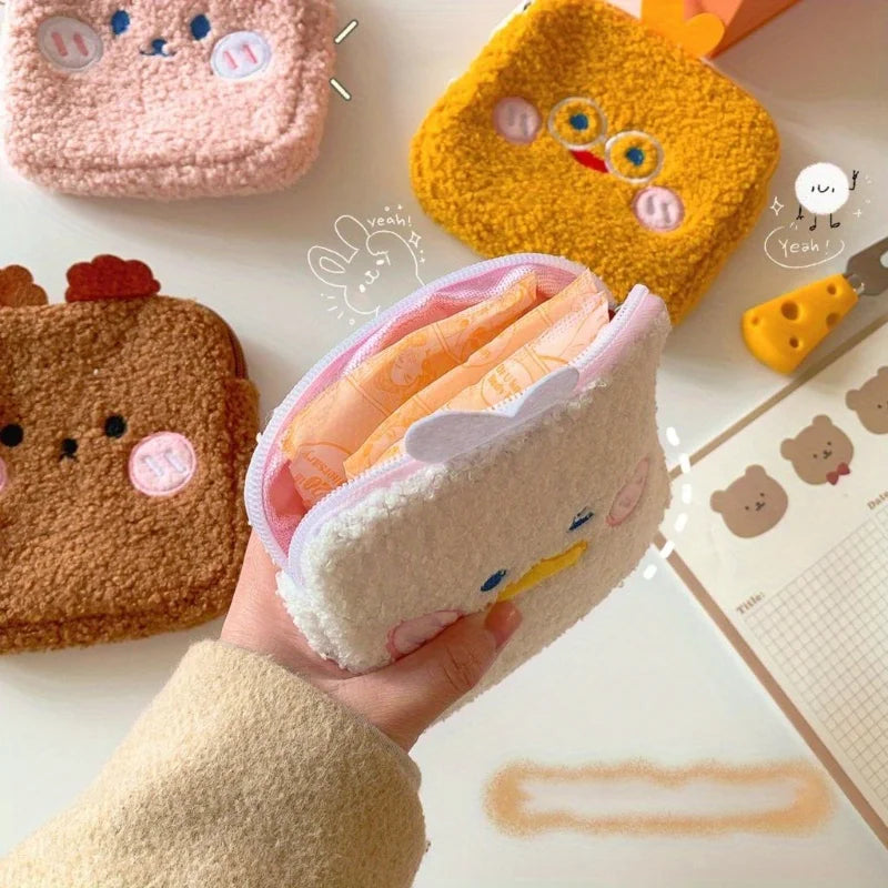 Cartoon Mini Cosmetic Bag – Cute Portable Pouch for Women & Kids Mini Cosmetic Pouch Babs