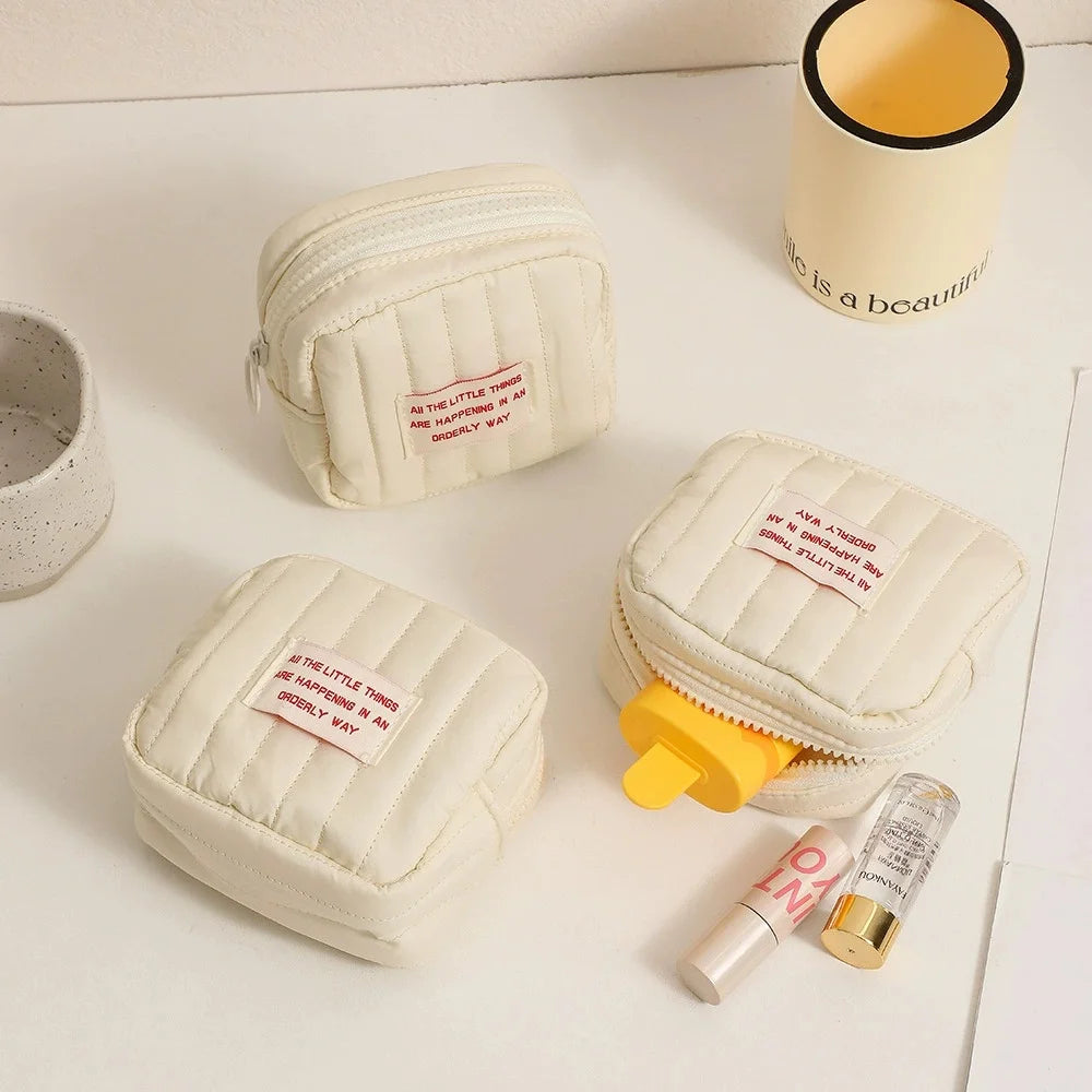 Cute Sanitary Pad Pouch – Period Bag & Tampon Holder for Purse Period Storage Pouch Babs