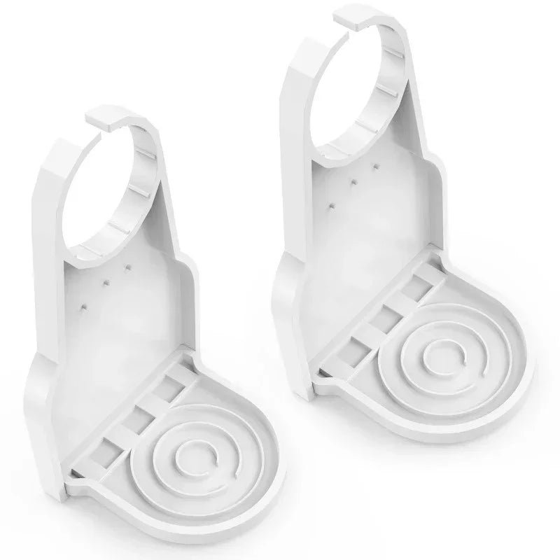 2PCS No-Spill Laundry Detergent Cup Holder & Anti-Drip Funnel Laundry Detergent Holder Babs White 2pcs