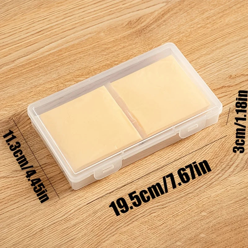 Transparent Cheese Storage Box | Snap-On Seal, Fridge Organizer Food Storage Container Babs