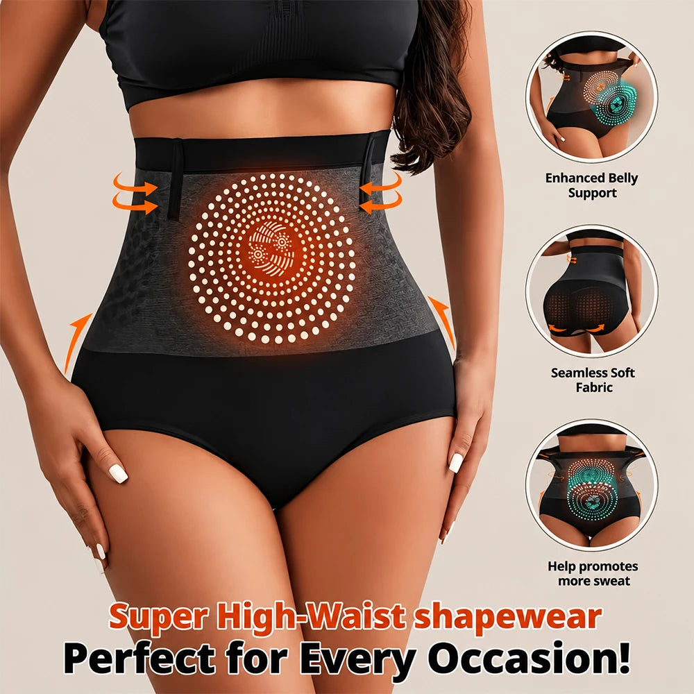 Seamless High Waist Sculpting Shorts – Tummy Control & Butt Lift Body Shaping Shorts Babs