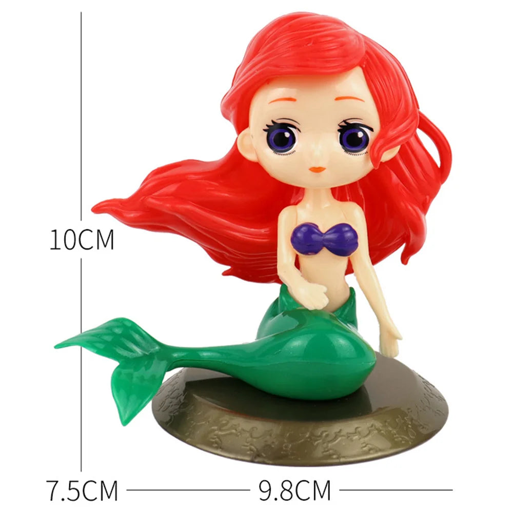 Mermaid Cake Toppers Set – Tails, Shells & Birthday Decor Cake Topper Set Babs