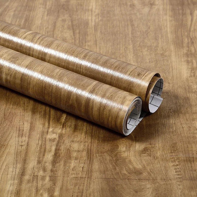 Waterproof Wood Grain Self-Adhesive Vinyl Contact Paper Roll Vinyl Contact Paper Babs rosewood 40cm x 100cm