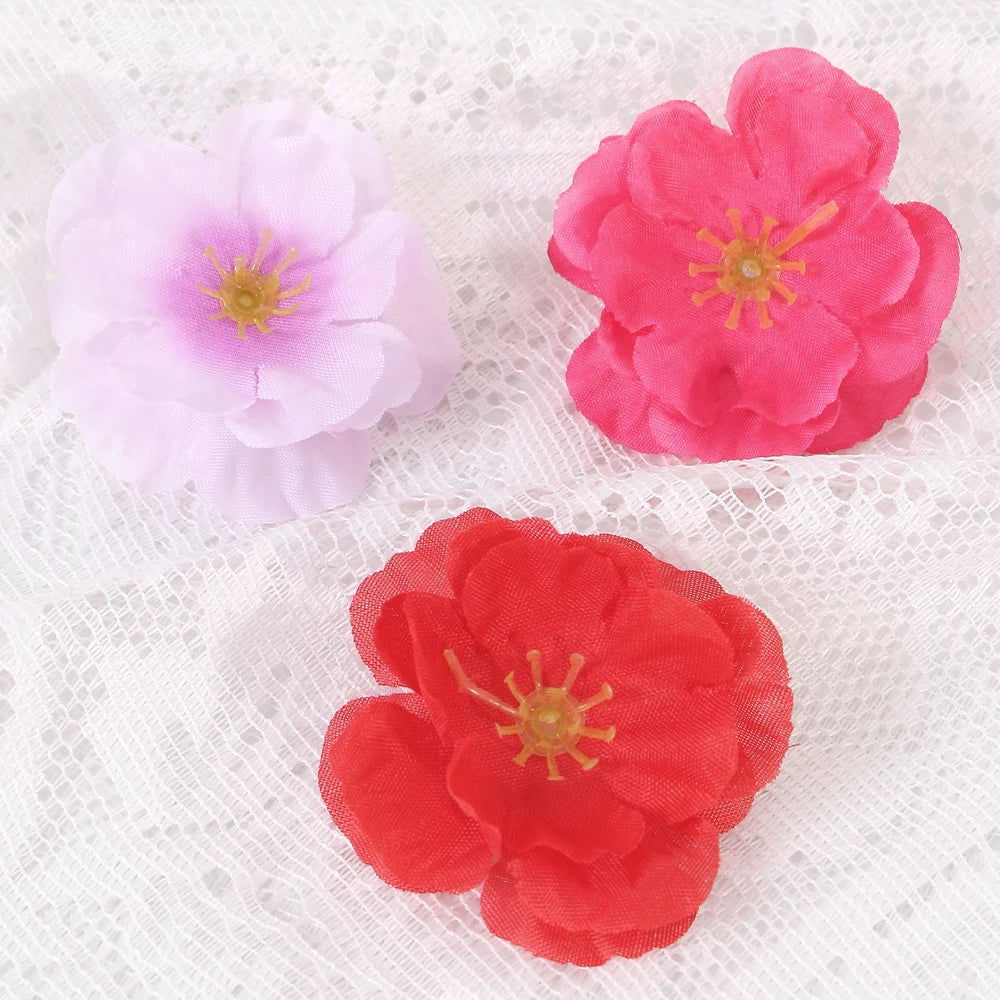 10/20Pcs Silk Artificial Chrysanthemum Flower Heads | Wedding Decor Artificial Flower Heads Babs