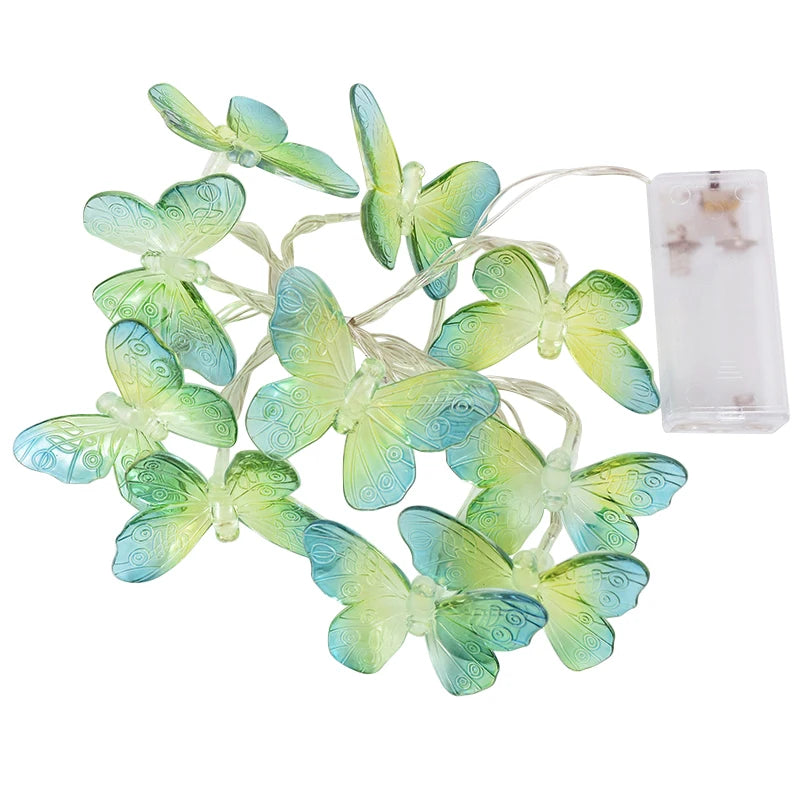 1.5M 10-LED Butterfly Fairy String Lights – Party & Home Decor Fairy String Lights Babs