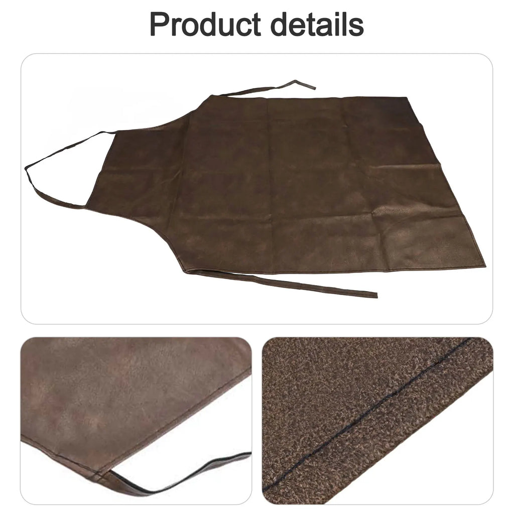 DAZZLEEX 100cm Polyurethane Welding Apron – Waterproof Protective Work Apron Babs