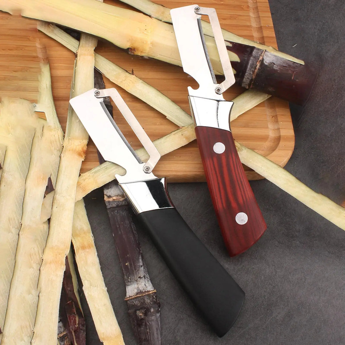 Multifunctional Vegetable Peeler – Ergonomic Wooden Handle Vegetable Peeler Babs