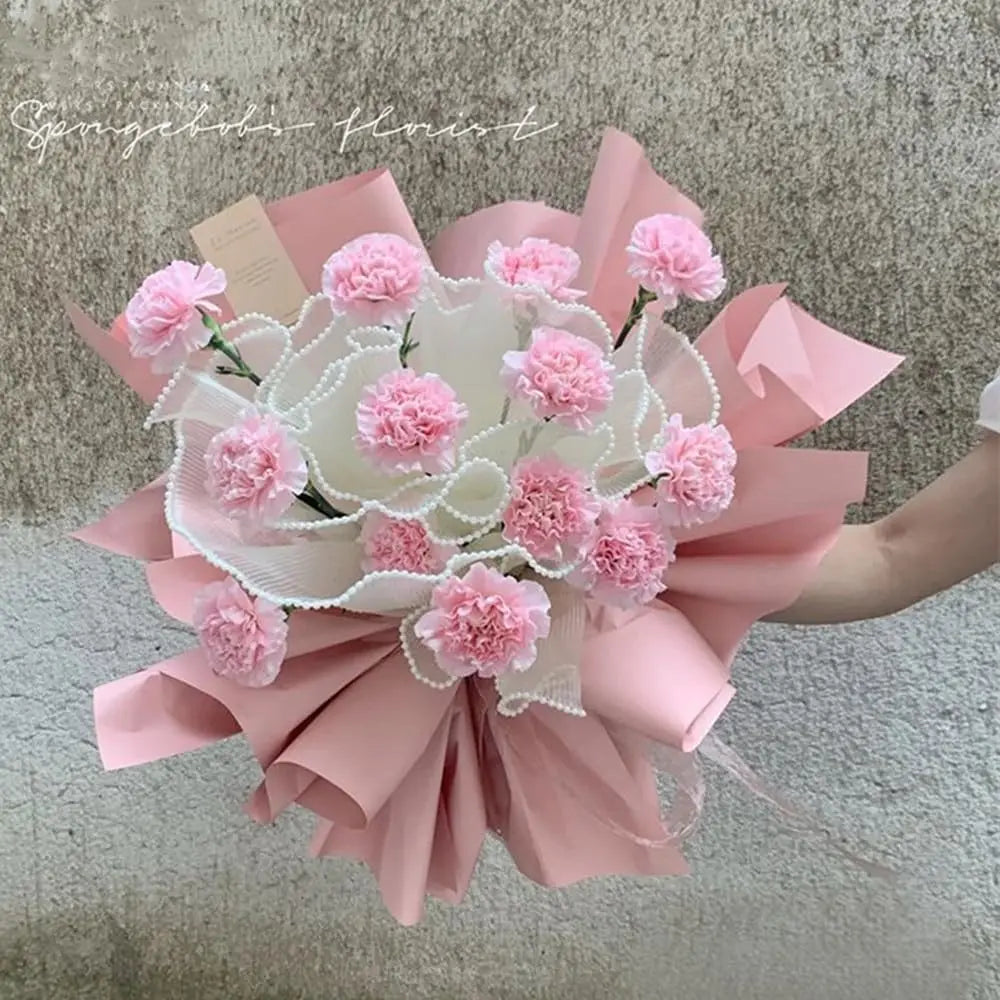 2-Pack Pearl Wave Yarn Flower Wrapping Paper | Wedding & Party Floral Wrapping Paper Babs