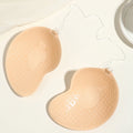 Silicone Stick-On Bra – Strapless Adhesive Nipple Covers Adhesive Silicone Bra Babs Beige 2XL