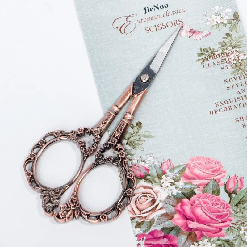 Retro Cuticle Scissors – Stainless Steel Nail Grooming Tool Cuticle Scissors Babs