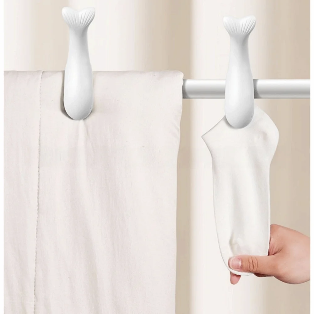 Fish Shape Windproof Laundry Drying Clips – Large No-Trace Pegs Laundry Drying Clips Babs