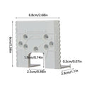 Door Hinge Jig Template – Precision ABS Install Tool for Cabinets Door Hinge Jig Babs 1pcs