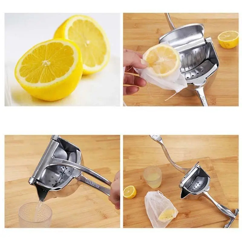 Manual Aluminum Alloy Hand Press Juicer – Citrus & More Manual Citrus Juicer Babs