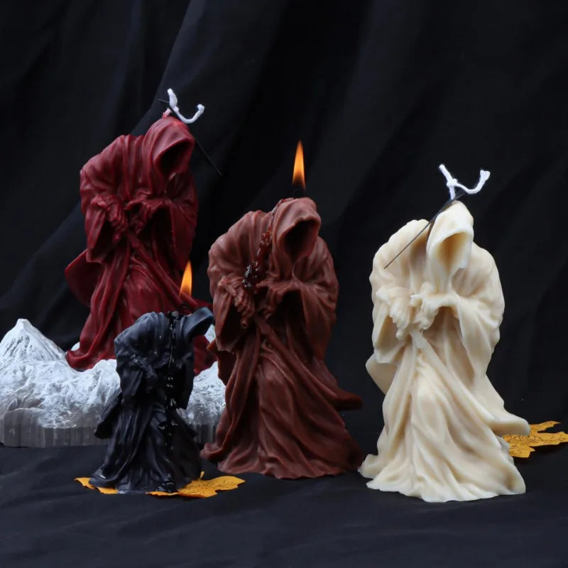 Halloween Gothic Skull Silicone Candle Mold – DIY Soy Wax Silicone Candle Mold Babs