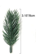 Artificial Plastic Pine Needles Christmas Decor 50/100 Pcs Christmas Craft Supplies Babs 8 cm 50 pcs