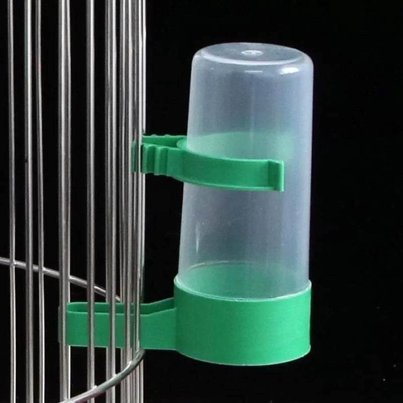 Bird Cage Water Dispenser – Feeder for Parrots & Budgies Bird Cage Waterer Babs