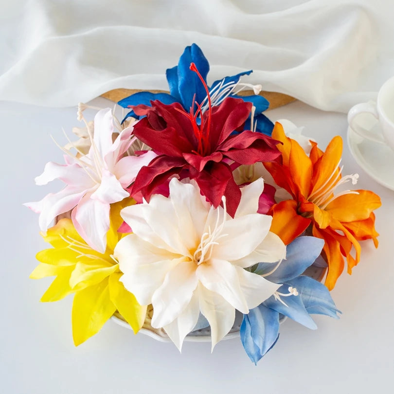 Silk Lily Artificial Flowers – Wedding, Home & Garden Décor Artificial Silk Flowers Babs