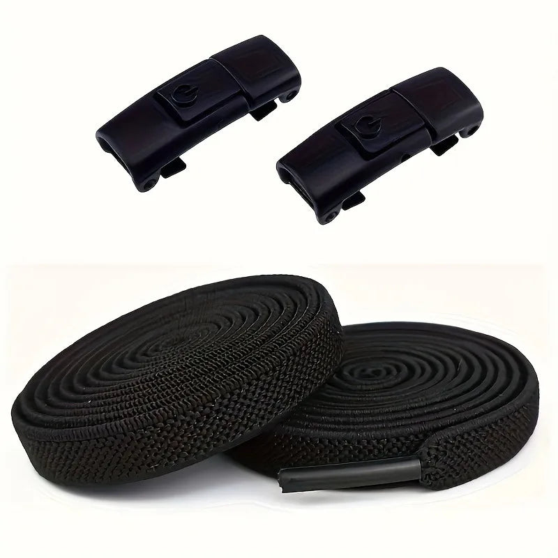 Elastic No-Tie Shoelaces 100cm with Buckles | Babs Elastic Shoelaces Babs
