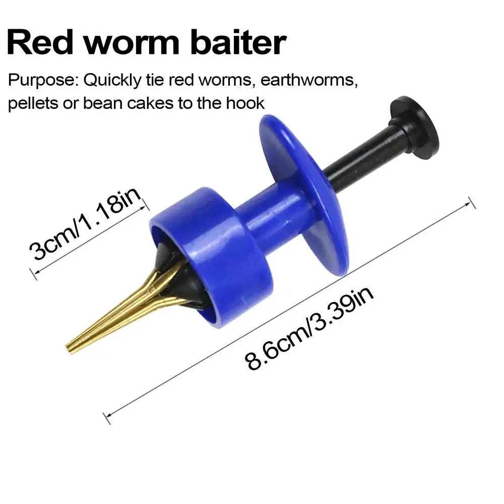 Pellet Bander Tool – Elastic Rubber Worm Bait Clip for Fishing Fishing Bait Tool Babs 1pcs