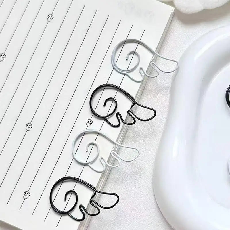 20Pcs Angel Wing Metal Paper Clips – Office, School & Journaling Decorative Paper Clips Babs