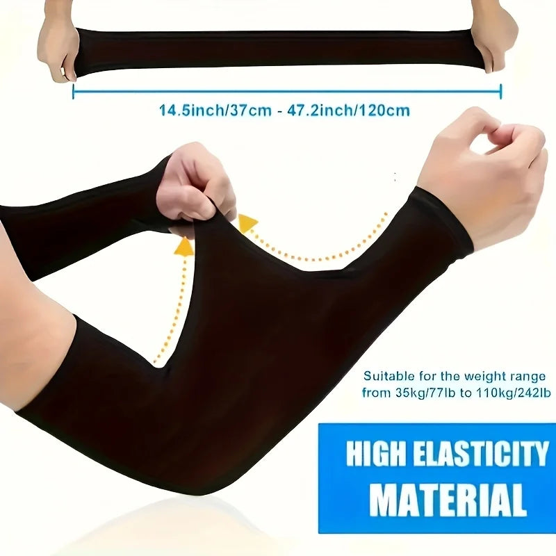 Ice Silk Arm Sleeves UPF 50+ UV Protection – 2/6 Pack UV Protection Arm Sleeves Babs