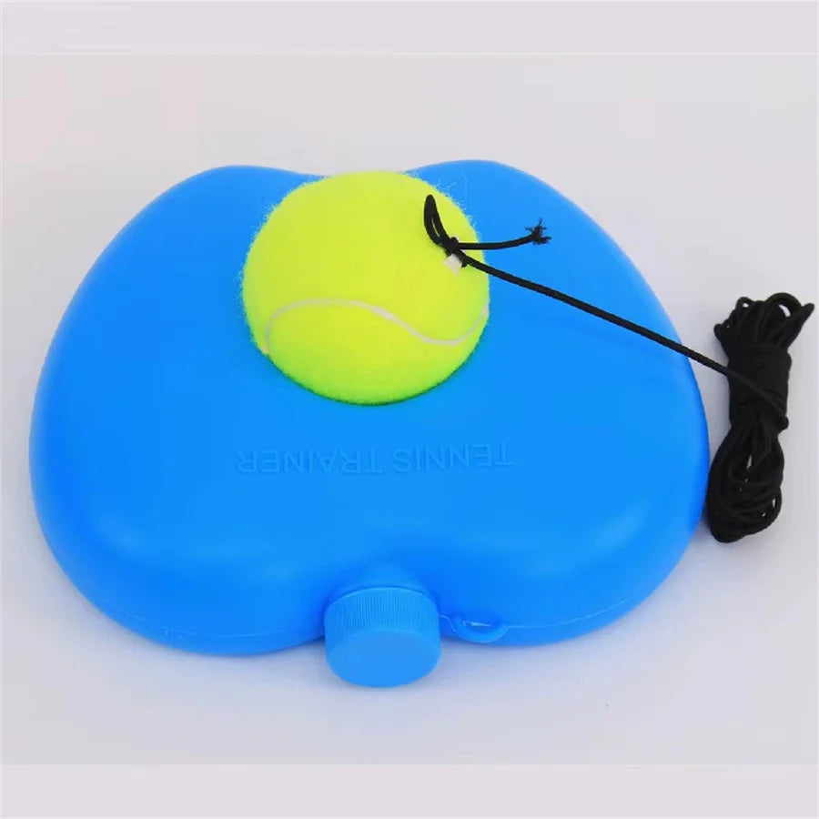 Solo Tennis Trainer with Elastic Rope – Home Practice Device Tennis Training Device Babs