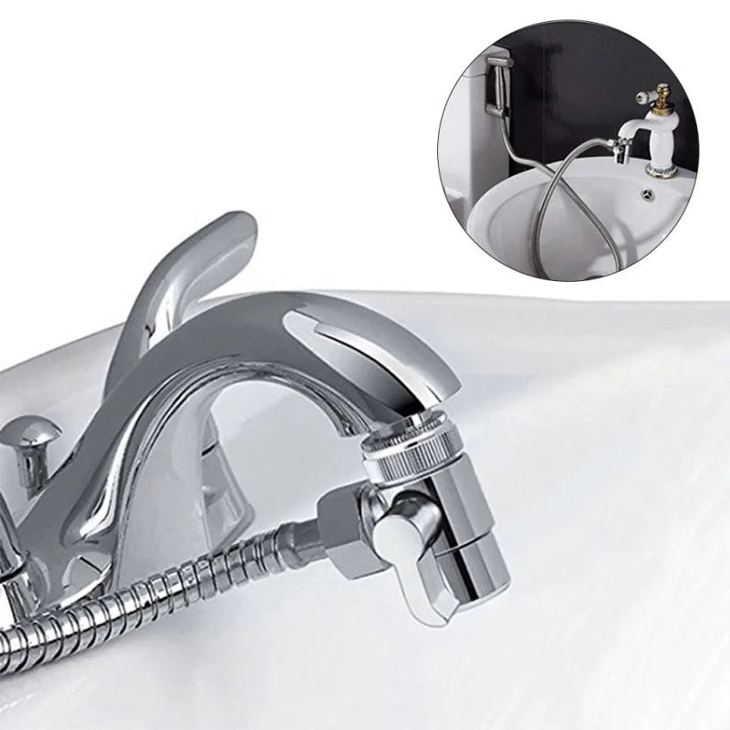 3-Way Faucet Diverter Valve – Adjustable Shower Tee Adapter Shower Diverter Valve Babs