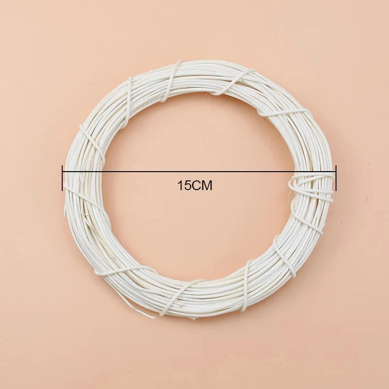 Artificial Rattan Wreath – Wedding, Halloween & Home Décor Decorative Wreath Babs 15 cm 1 PC