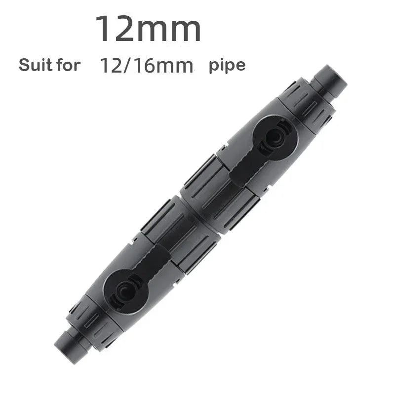 Aquarium Quick-Release Tap Connector – 12mm Fish Tank Hose Valve Aquarium Hose Connector Babs 12mm XS（old）