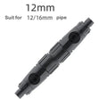 Aquarium Quick-Release Tap Connector | Fish Tank Hose Valve Aquarium Hose Connector Babs 12mm XS（old）