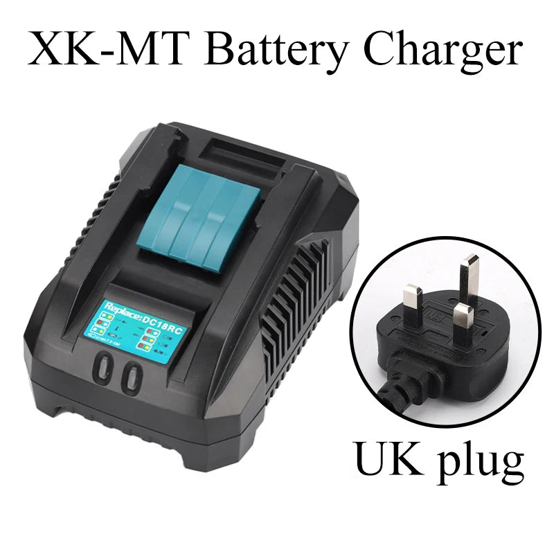 Makita 14.4V–18V Li-Ion Battery Charger 4A Fast Charge | CE Power Tool Charger Babs 4A UK plug