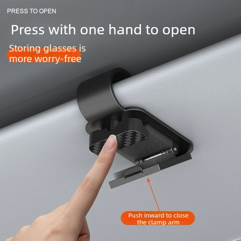 Car Sun Visor Glasses Clip – Sunglasses Holder & Organizer Car Glasses Clip Babs