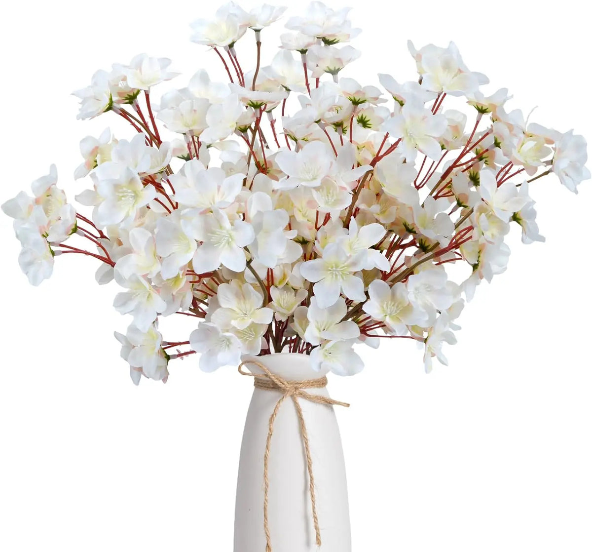 Silk Peach Blossom Artificial Bouquet – Wedding & Home Décor Artificial Flower Bouquet Babs color 2 3 pcs