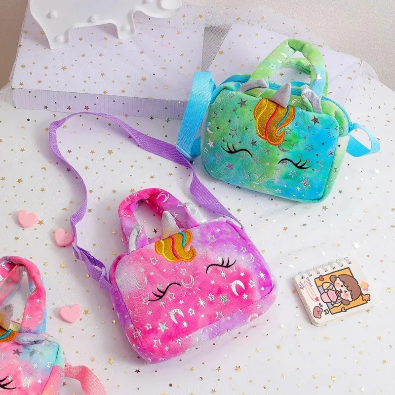 Unicorn Crossbody Bag for Girls – Cute Kids Shoulder Purse Kids Crossbody Bag Babs