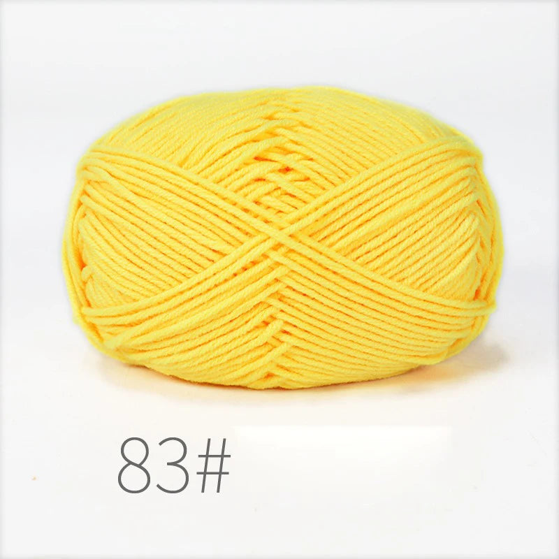 10 Balls 500g Soft Milk Cotton Yarn for Knitting & Crochet