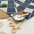 Cute Small Wooden Spoons – Coffee, Tea, Spice & Bath Salt Wooden Measuring Spoon Babs 8pcs