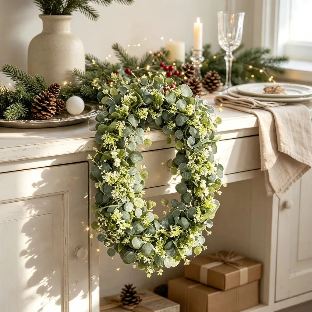 Artificial Greenery Vine Garland – Wedding & Holiday Decor Artificial Vine Garland Babs