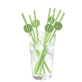 Watermelon Paper Straws – Disposable Party Straws 10/20/50 Pack Disposable Party Straws Babs A 20pcs
