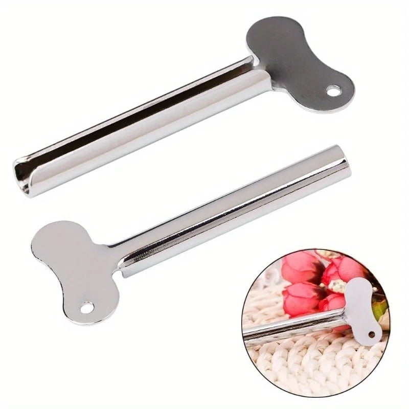 2-Pack Stainless Steel Toothpaste Tube Squeezer & Dispenser Tube Squeezer Babs