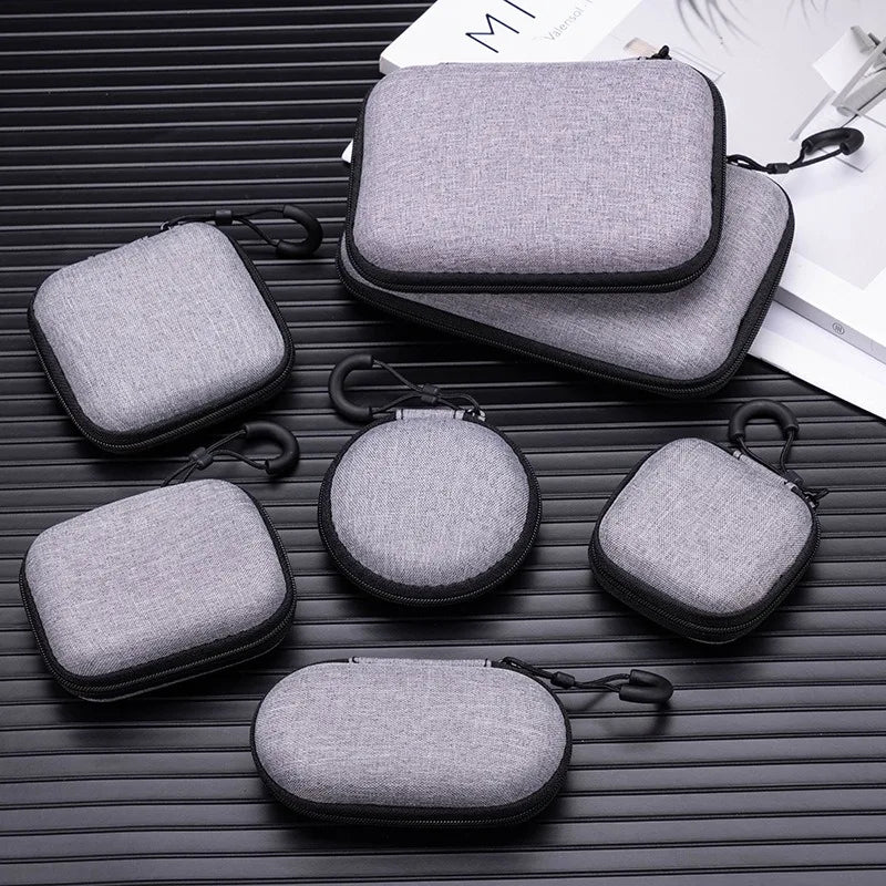 Mini Hard EVA Electronics Organizer Bag | USB & Travel Case Electronics Organizer Bag Babs